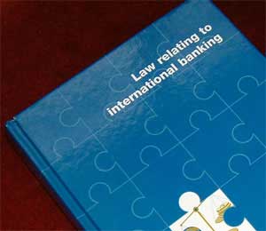 Book by Graham Roberts: the Law Relating to International Banking is a widely used text covering the law of commercial banking transactions.